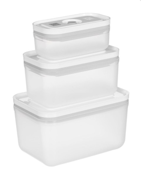 Zestaw 3 plastikowych pojemników prostokątnych Zwilling Fresh & Save Zestaw 3 plastikowych pojemników prostokątnych Zwilling Fresh & Save