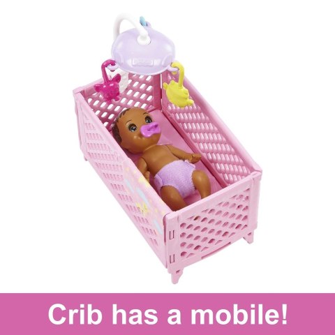 Barbie Opiekunka Usypianie maluszka + Lalka i bobas HJY34 MATTEL Barbie Opiekunka Usypianie maluszka + Lalka i bobas HJY34 MATTEL