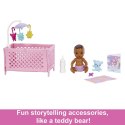 Barbie Opiekunka Usypianie maluszka + Lalka i bobas HJY34 MATTEL