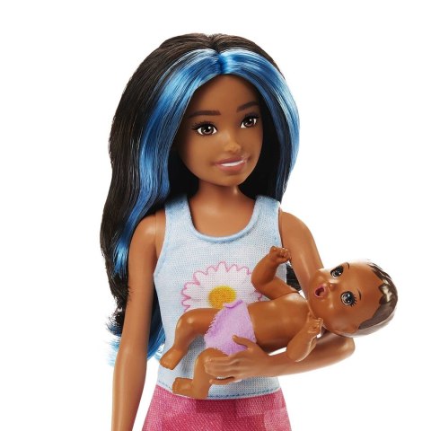 Barbie Opiekunka Usypianie maluszka + Lalka i bobas HJY34 MATTEL Barbie Opiekunka Usypianie maluszka + Lalka i bobas HJY34 MATTEL