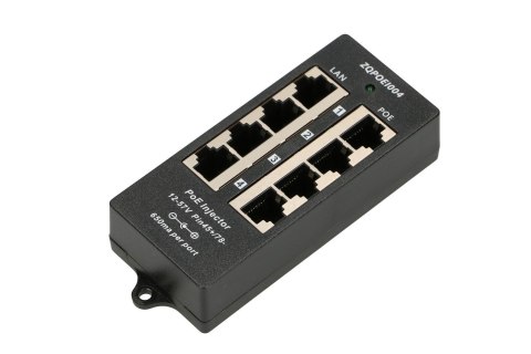 Extralink 4 Portowy | PoE Injector | 4x 100Mb/s RJ45 Extralink 4 Portowy | PoE Injector | 4x 100Mb/s RJ45