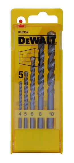 Kpl. wierteł 4,5,6,8,10mm