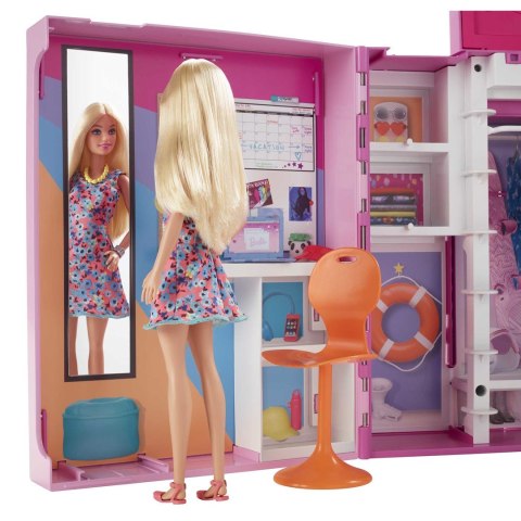 PROMO Barbie Garderoba Barbie Zestaw + lalka HGX57 MATTEL PROMO Barbie Garderoba Barbie Zestaw + lalka HGX57 MATTEL