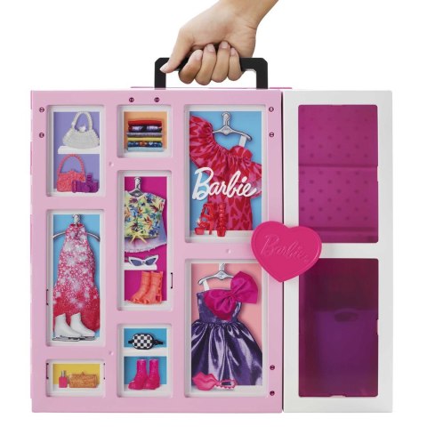 PROMO Barbie Garderoba Barbie Zestaw + lalka HGX57 MATTEL PROMO Barbie Garderoba Barbie Zestaw + lalka HGX57 MATTEL