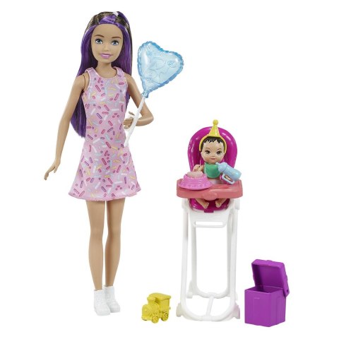 PROMO Barbie Lalka Skipper Miniurodziny krzesełko GRP40 MATTEL PROMO Barbie Lalka Skipper Miniurodziny krzesełko GRP40 MATTEL