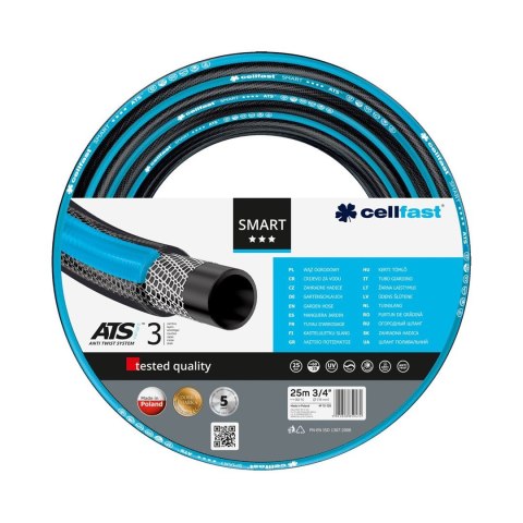CELLFAST WĄŻ OGRODOWY SMART ATS 3/4" 25mb CELLFAST WĄŻ OGRODOWY SMART ATS 3/4" 25mb