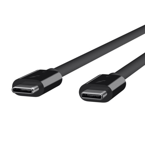BELKIN THUNDERBOLT3 CABLE/USB-C-/USB-C 0.8M BLACK BELKIN THUNDERBOLT3 CABLE/USB-C-/USB-C 0.8M BLACK