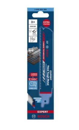 BOSCH BRZESZCZOT DO PIŁ SZABLASTYCH EXPERT S955CHC 150mm /3szt.
