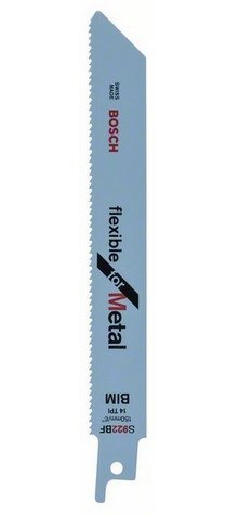 BOSCH BRZESZCZOT DO PIŁY SZABLASTEJ S922BF 150mm METAL /100szt. BOSCH BRZESZCZOT DO PIŁY SZABLASTEJ S922BF 150mm METAL /100szt.