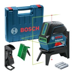 BOSCH LASER KRZYŻOWO-PUNKTOWY GCL 2-15 G + UCHWYT RM1, ZIELONA WIĄZKA