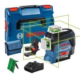 BOSCH LASER LINIOWY 3-PŁASZCZYZNOWY GLL 3-80 CG + UCHWYT BM 1 + L-BOXX