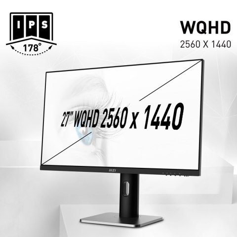 Monitor MSI PRO MP273QP Monitor MSI PRO MP273QP