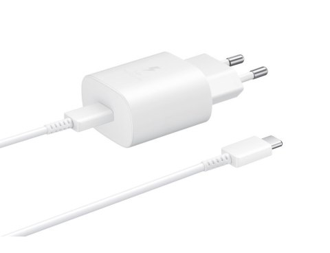 Samsung Travel Fast Charger (USB Type-C) 2A 25W, White Samsung Travel Fast Charger (USB Type-C) 2A 25W, White