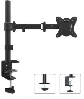 Uchwyt biurkowy do monitora Maclean MC-690 (biurkowy, Obrotowy, Uchylny; 13" - 27"; max. 8kg) Uchwyt biurkowy do monitora Maclean MC-690 (biurkowy, Obrotowy, Uchylny; 13" - 27"; max. 8kg)