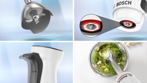 Bosch | MSM4W210 ErgoMaster | 600 W | Blender ręczny | Blender ręczny | Liczba prędkości 1 | Biały Bosch | MSM4W210 ErgoMaster | 600 W | Blender ręczny | Blender ręczny | Liczba prędkości 1 | Biały