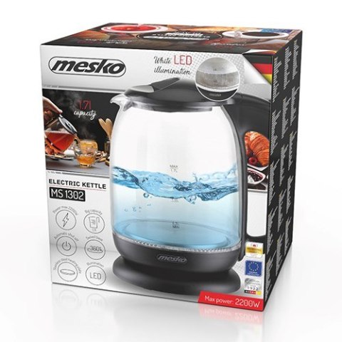 Czajnik elektryczny MESKO MS 1302b Czajnik elektryczny MESKO MS 1302b
