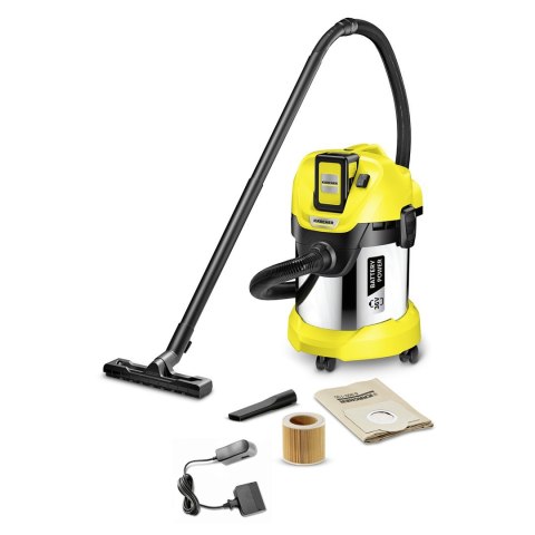 Kärcher 1.629-951.0, Dry, Black, Yellow, 17 L, 2 m, 3.5 cm, 4 wheel(s) Kärcher 1.629-951.0, Dry, Black, Yellow, 17 L, 2 m, 3.5 cm, 4 wheel(s)
