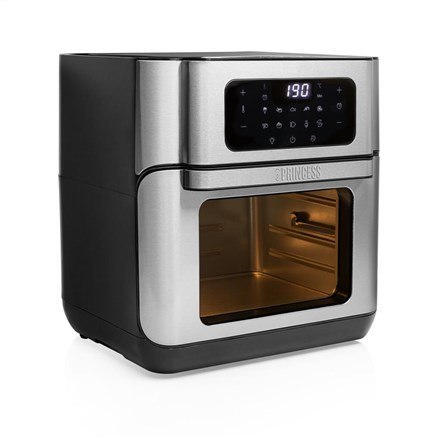 Księżniczka | 182065 | Piekarnik Aerofryer | Moc 1500 W | Pojemność 10 L | Czarny/Stal nierdzewna Księżniczka | 182065 | Piekarnik Aerofryer | Moc 1500 W | Pojemność 10 L | Czarny/Stal nierdzewna