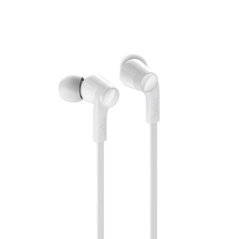 BELKIN ROCKSTAR INEAR HEADPHONE/WITH USB-C CONNECTOR WHITE BELKIN ROCKSTAR INEAR HEADPHONE/WITH USB-C CONNECTOR WHITE
