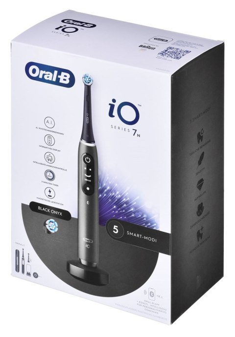Braun 408482, Adult, Vibrating toothbrush, Daily care, Black, Round, OLED Braun 408482, Adult, Vibrating toothbrush, Daily care, Black, Round, OLED