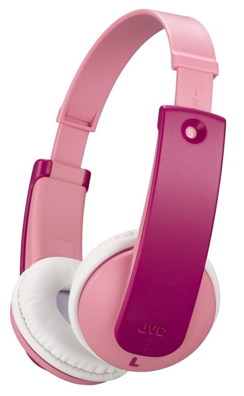 Słuchawki JVC HAKD10WPE (dla dzieci, nauszne, bluetooth, pink/purple) Słuchawki JVC HAKD10WPE (dla dzieci, nauszne, bluetooth, pink/purple)