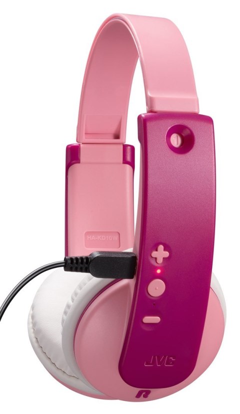 Słuchawki JVC HAKD10WPE (dla dzieci, nauszne, bluetooth, pink/purple) Słuchawki JVC HAKD10WPE (dla dzieci, nauszne, bluetooth, pink/purple)