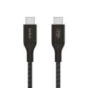 240W BRAIDED C-C CABLE 2M BLK/