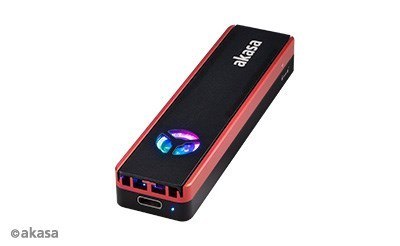 Akasa Vegas SSD Mate, M.2 SATA/NVMe SSD do USB3.2 Gen2 Akasa Vegas SSD Mate, M.2 SATA/NVMe SSD do USB3.2 Gen2
