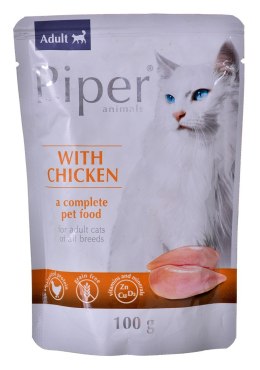 DOLINA NOTECI Piper z kurczakiem - mokra karma dla kota - 100g