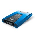 Dysk zewnętrzny HDD ADATA HD650 (1TB; 2.5"; USB 3.2; niebieski) (WYPRZEDAŻ)