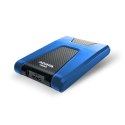 Dysk zewnętrzny HDD ADATA HD650 (1TB; 2.5"; USB 3.2; niebieski) (WYPRZEDAŻ)