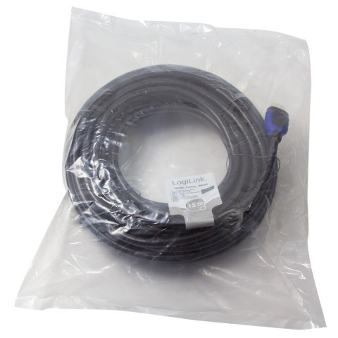 Logilink Cable HDMI High Speed with Ethernet CH0067 HDMI to HDMI, 15 m Logilink Cable HDMI High Speed with Ethernet CH0067 HDMI to HDMI, 15 m