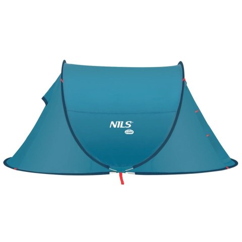 Namiot kempingowy NILS CAMP NC3743 samorozkładający 2 osobowy niebieski Namiot kempingowy NILS CAMP NC3743 samorozkładający 2 osobowy niebieski