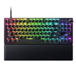 Razer | Huntsman V3 Pro bez klawiatury numerycznej | Klawiatura do gier | Przewodowe | Stany Zjednoczone | Czarny | Analogowy op