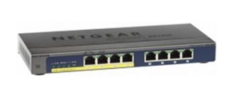 8-PORT GIGABIT ETHERNET POE+/UNMGD SWITCH WTH 120W POE BUDGET 8-PORT GIGABIT ETHERNET POE+/UNMGD SWITCH WTH 120W POE BUDGET