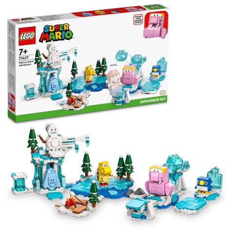 Klocki Super Mario 71417 Śniegowa przygoda Fliprusa - zestaw rozszerzający Klocki Super Mario 71417 Śniegowa przygoda Fliprusa - zestaw rozszerzający