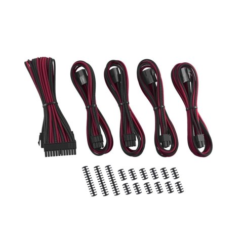 CableMod Classic ModMesh Cable Extension Kit - Seria 8+8 - czarny/czerwony CableMod Classic ModMesh Cable Extension Kit - Seria 8+8 - czarny/czerwony