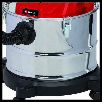 Einhell TE-AV 18/15 Li C-Solo, 15 L, Black, Grey, Red, 1.2 m, 3.6 cm, Aluminium, 4 wheel(s) Einhell TE-AV 18/15 Li C-Solo, 15 L, Black, Grey, Red, 1.2 m, 3.6 cm, Aluminium, 4 wheel(s)
