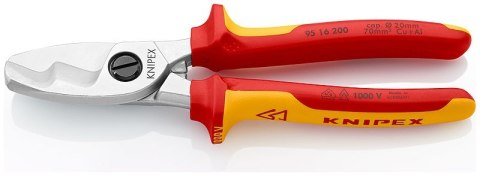 KNIPEX NOŻYCE DO CIĘCIA KABLI I PRZEWODÓW do 20mm KNIPEX NOŻYCE DO CIĘCIA KABLI I PRZEWODÓW do 20mm
