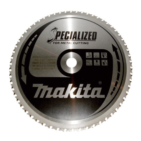 MAKITA PIŁA TARCZOWA 305x25,4x60z SPECJALIZED STAL MIĘKKA MAKITA PIŁA TARCZOWA 305x25,4x60z SPECJALIZED STAL MIĘKKA