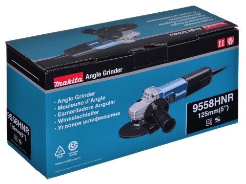 MAKITA SZLIFIERKA KĄTOWA 125mm 840W 9558HNRG MAKITA SZLIFIERKA KĄTOWA 125mm 840W 9558HNRG