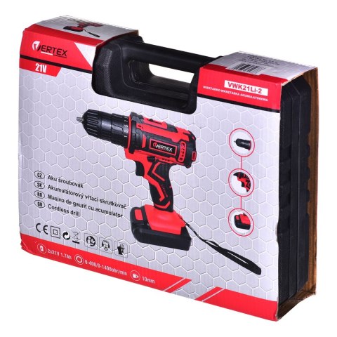 VERTEX WKRĘTARKA 21V /2x1,7Ah VERTEX WKRĘTARKA 21V /2x1,7Ah