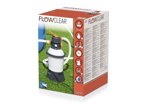Bestway 58515-2, Sand filter pump, Grey, White, Above ground pool, Round, 3.2 cm, China Bestway 58515-2, Sand filter pump, Grey, White, Above ground pool, Round, 3.2 cm, China