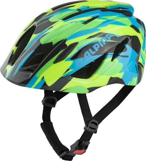 Kask rowerowy ALPINA PICO NEON-GREEN BLUE GLOSS 50-55 Kask rowerowy ALPINA PICO NEON-GREEN BLUE GLOSS 50-55
