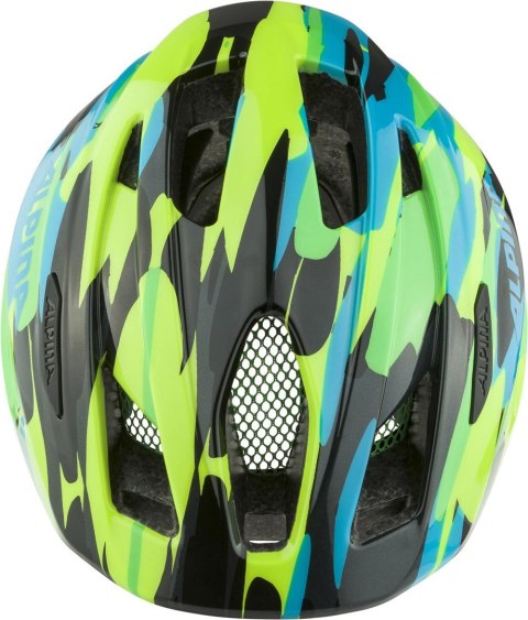 Kask rowerowy ALPINA PICO NEON-GREEN BLUE GLOSS 50-55 Kask rowerowy ALPINA PICO NEON-GREEN BLUE GLOSS 50-55