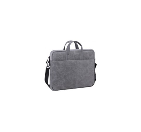 DEFENDER TORBA SOLID LEATHER SZARA 15,6" 26088 DEFENDER TORBA SOLID LEATHER SZARA 15,6" 26088