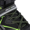 Łyżworolki NILS Extreme NA9022 czarno-zielone rozm. 42