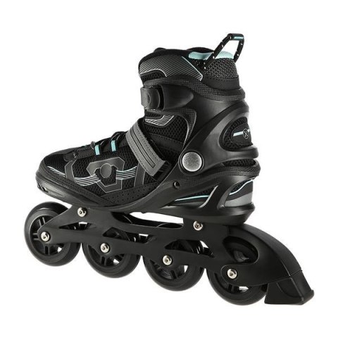 Łyżworolki NILS Extreme NA9157 czarno-miętowe rozm. 41 Łyżworolki NILS Extreme NA9157 czarno-miętowe rozm. 41