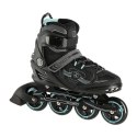 Łyżworolki NILS Extreme NA9157 czarno-miętowe rozm. 42