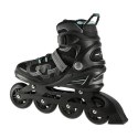 Łyżworolki NILS Extreme NA9157 czarno-miętowe rozm. 43